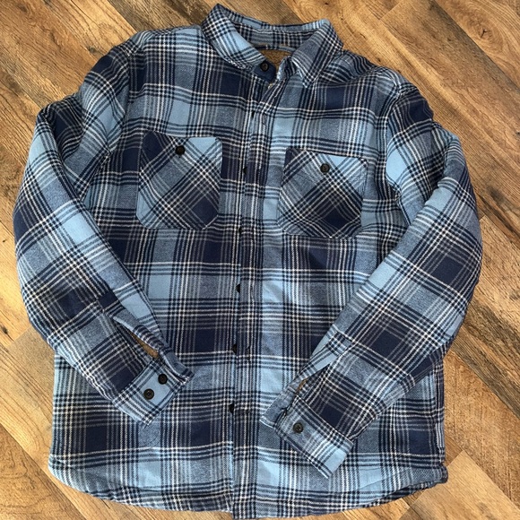 Other - Men’s Sherpa lined flannel
